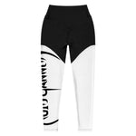 Black/White Sport Leggings | AutoCannon