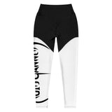 Black/White Sport Leggings | AutoCannon