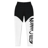 Black/White Sport Leggings | AutoCannon