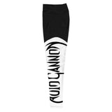 Black/White Sport Leggings | AutoCannon